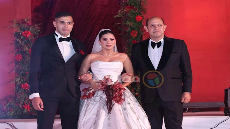 صور زفاف ابنة أحمد